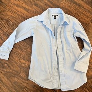 Boys Baby Blue Dress Shirt Size 6-7